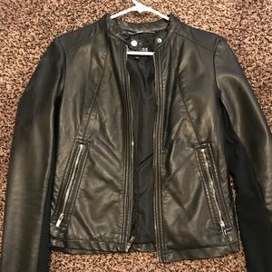 Express leather jacket Size S